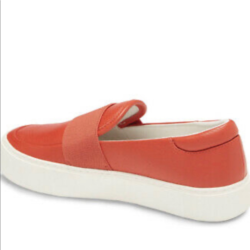 UGGs Red Women’s Chayze Leather Sneaker Flat Loafer Shoe